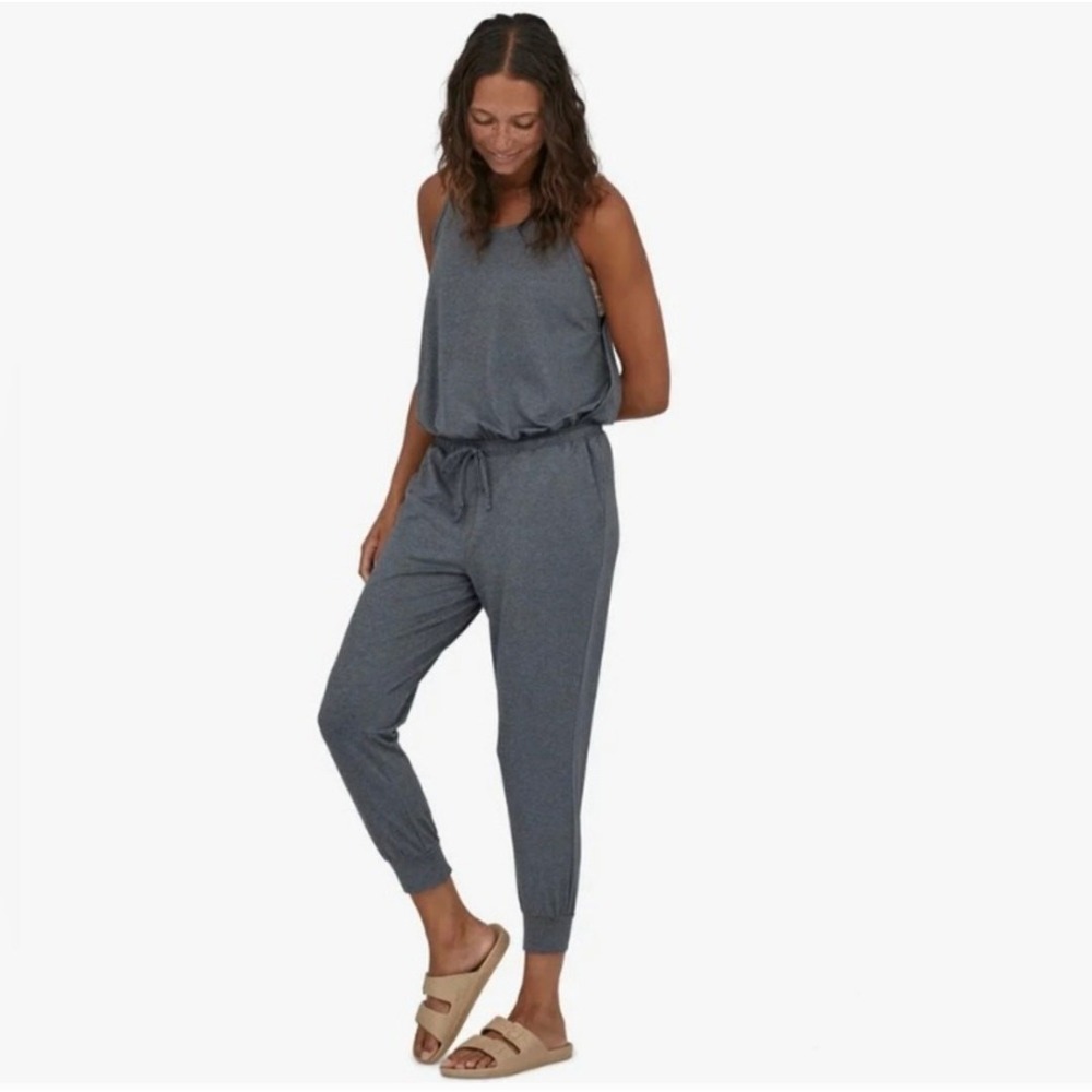 Patagonia Women's Seabrook Gray Sleeveless Jumpsuit Size XS - Picture 1 of 13